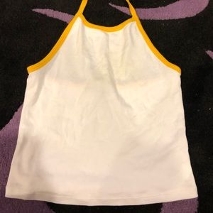 Cropped-length Halter Top
